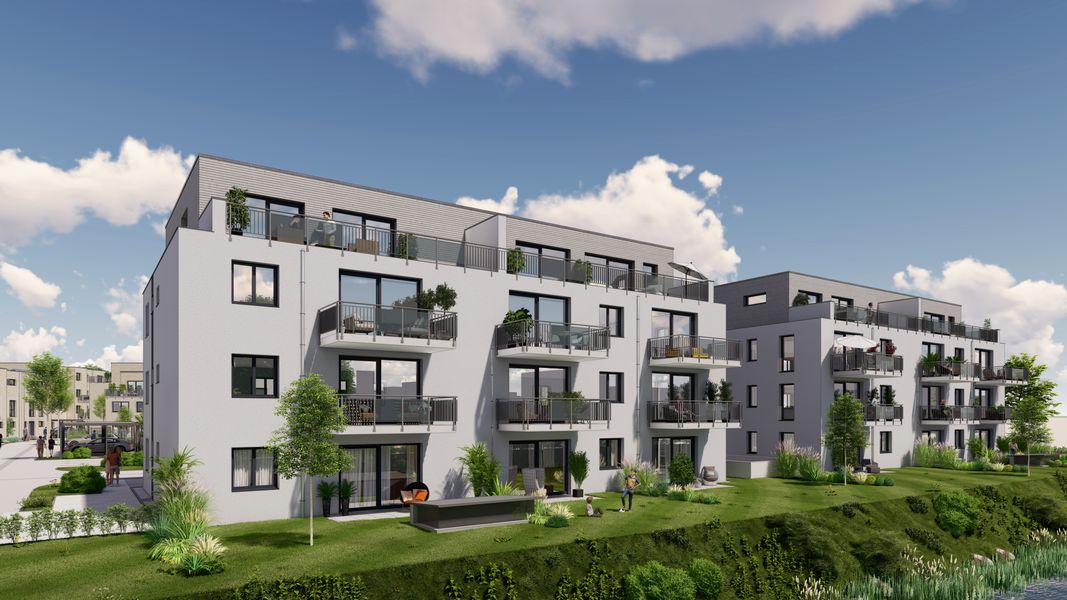 Wohnpark an der Pfinz Projekt M+M Bau GmbH in KarlsdorfNeuthard
